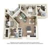 B3 2 Bedroom 2 Bath